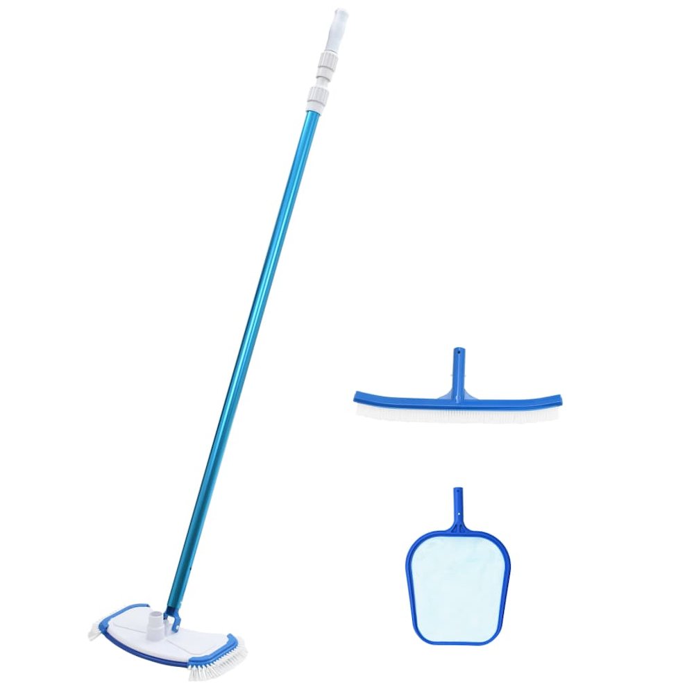 Pool Maintenance Kit White, Blue ABS, Aluminum Standard. Picture 2