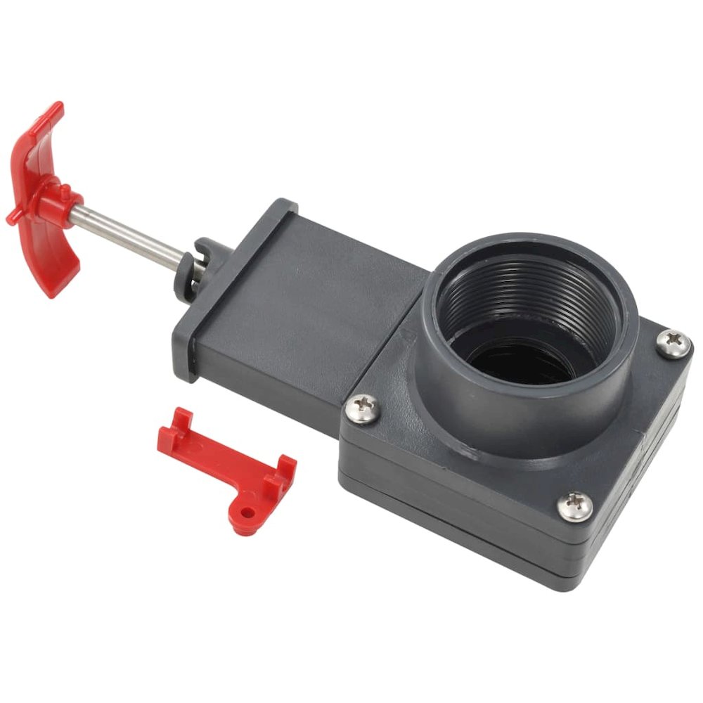 vidaXL Pool Gate Valve 2 pcs 1.5", 91745. Picture 4