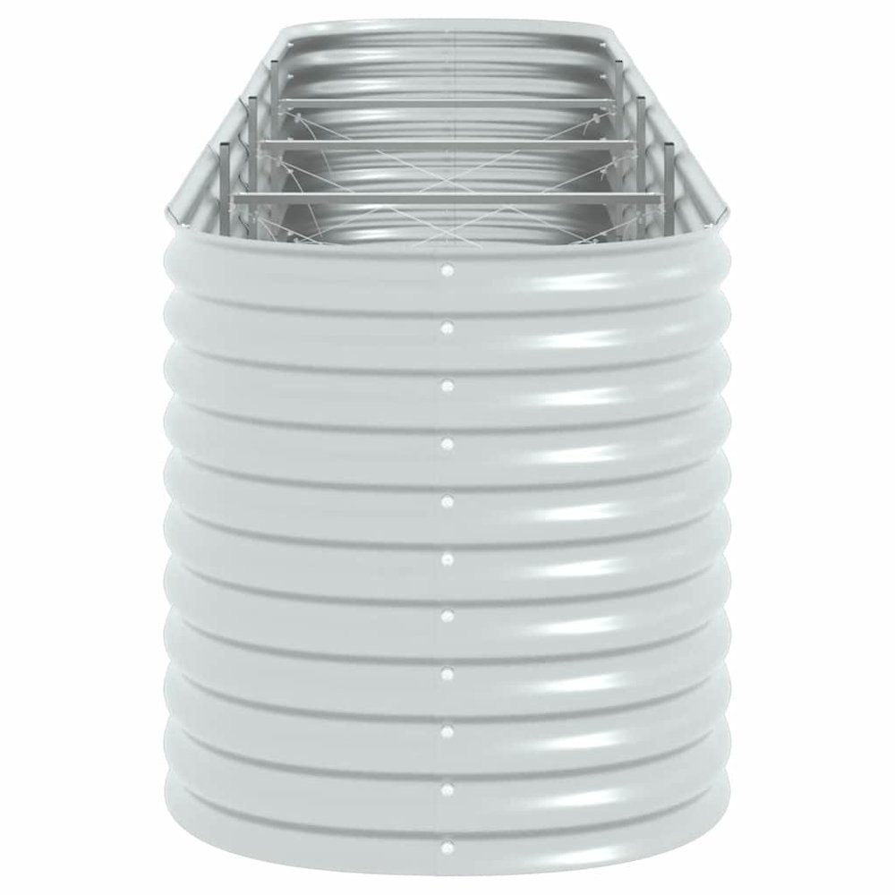 Garden Raised Bed Silver Galvanized Steel Large Tough. Picture 7