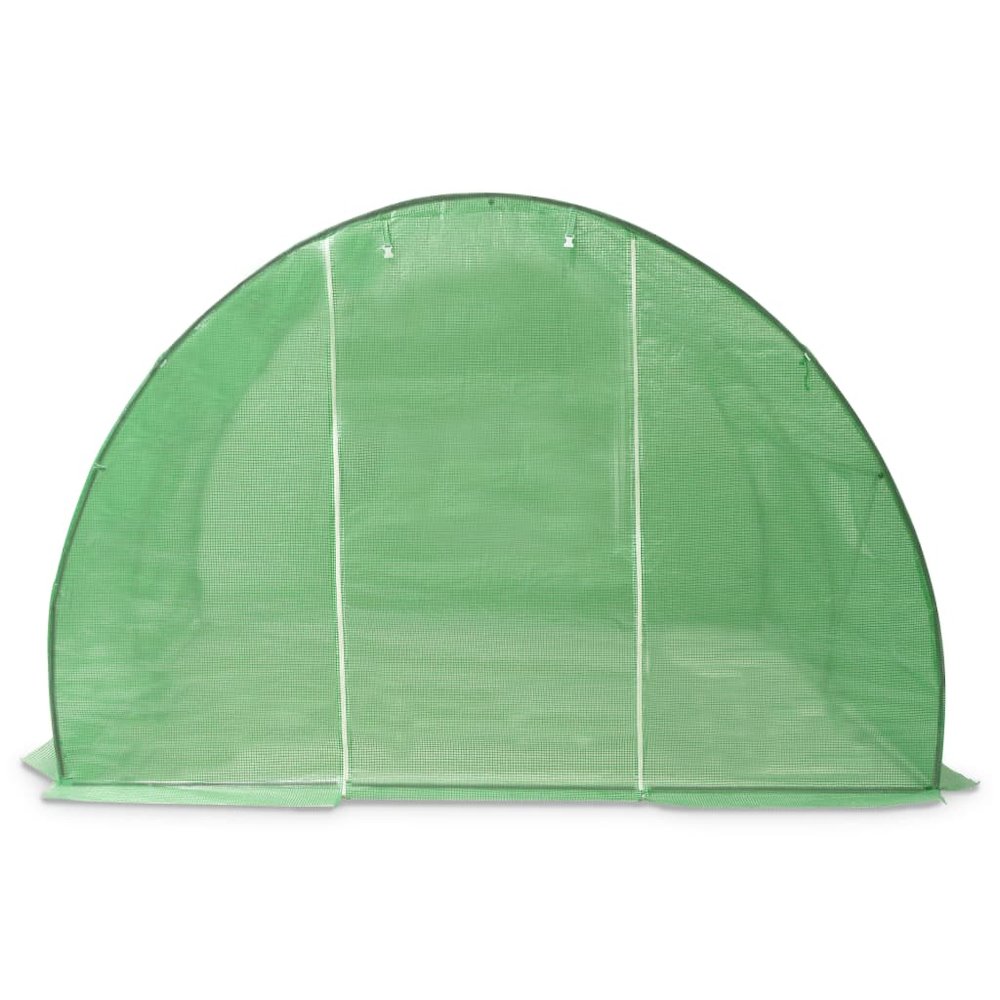 Greenhouse Green PE mesh fabric, galvanized steel Large. Picture 5