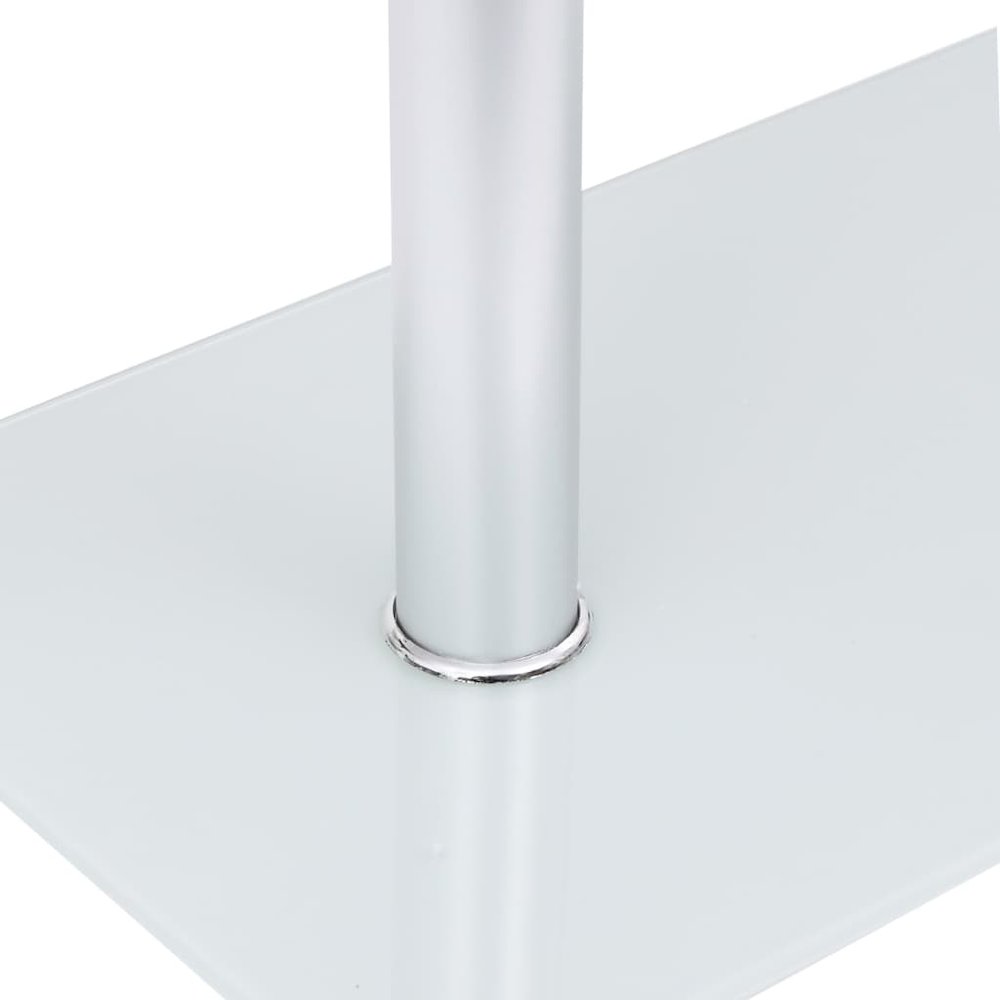 Side Table Transparent Tempered glass, stainless steel Small. Picture 5