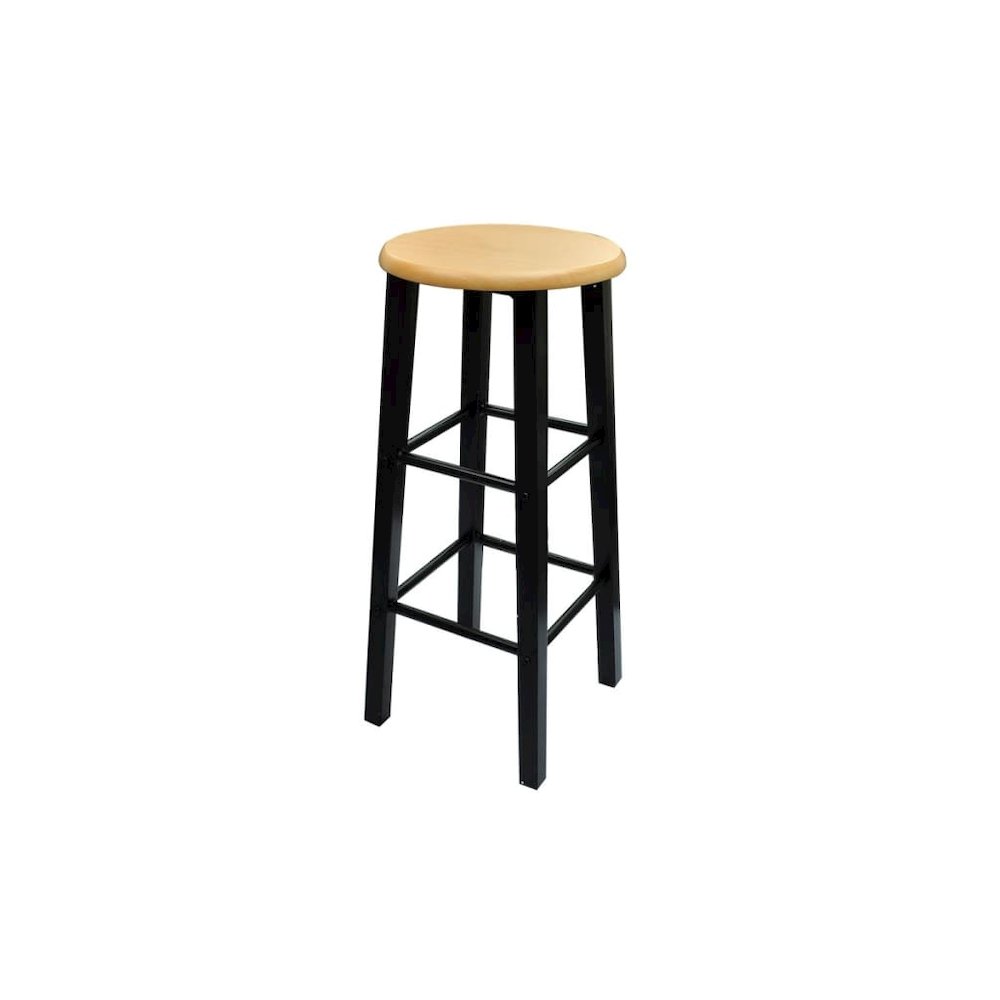 Dining Set Black MDF Small Breakfast Table Rectangular. Picture 3