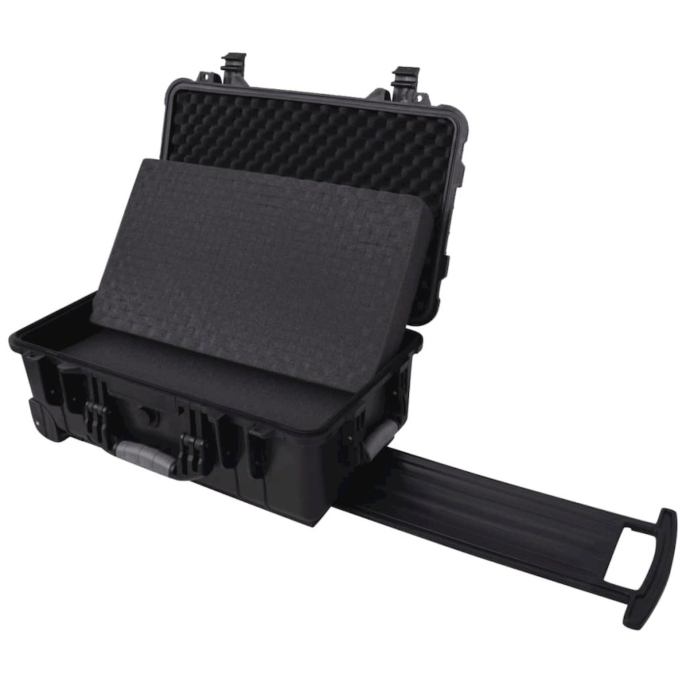 vidaXL Wheel-equipped Tool/Equipment Case with Pick & Pluck, 140304. Picture 4