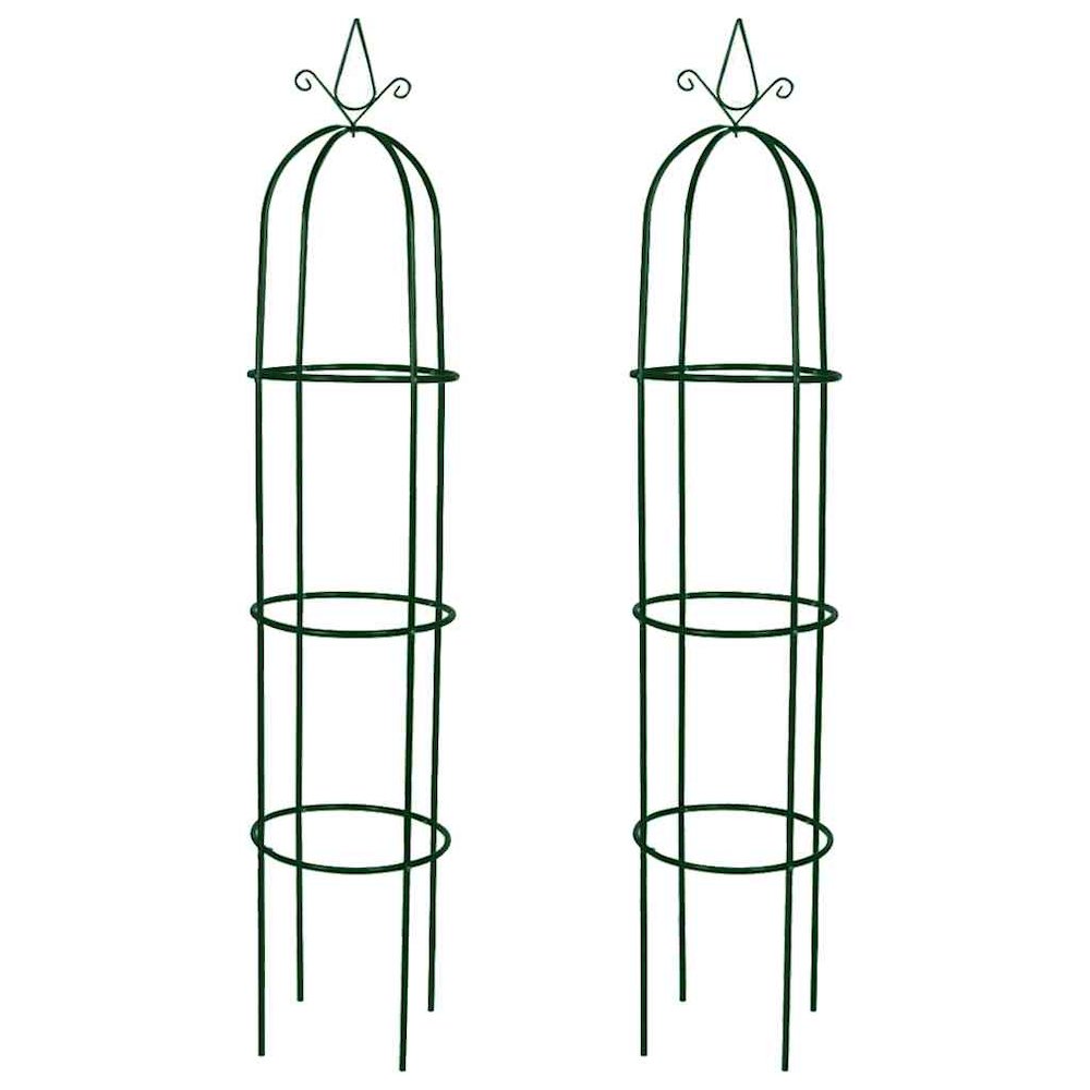 Garden Arch Dark green Iron Standard Decorative Design. Picture 1