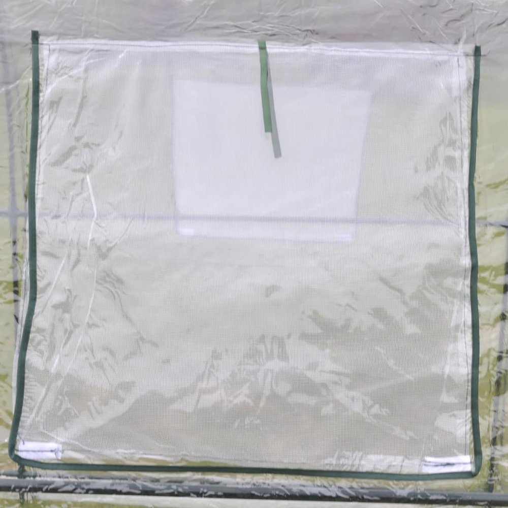 Greenhouse Transparent PVC, Powder-Coated Steel Large Portable. Picture 5