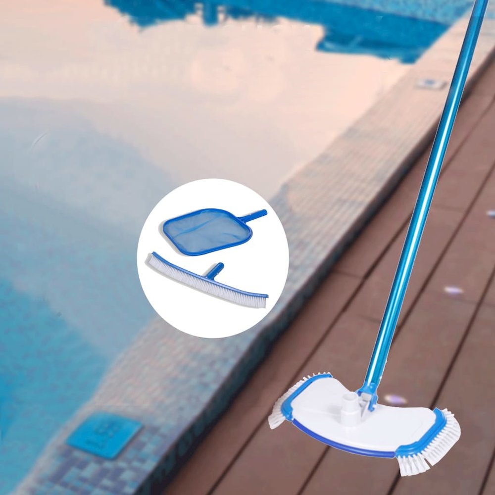 Swimming Pool Accessory White, Blue ABS, PP, Aluminum Portable. Picture 7
