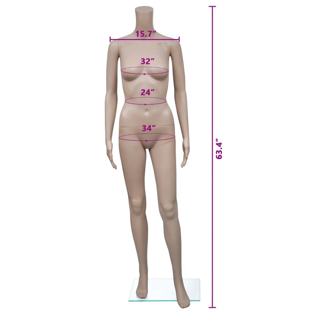 Mannequin Woman without Head, 30024. Picture 6