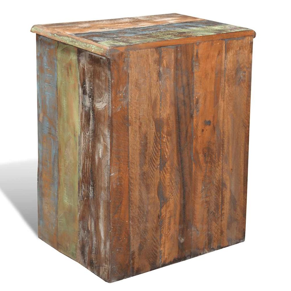 Vintage Cabinet Multicolor Reclaimed solid wood Compact Durable. Picture 7