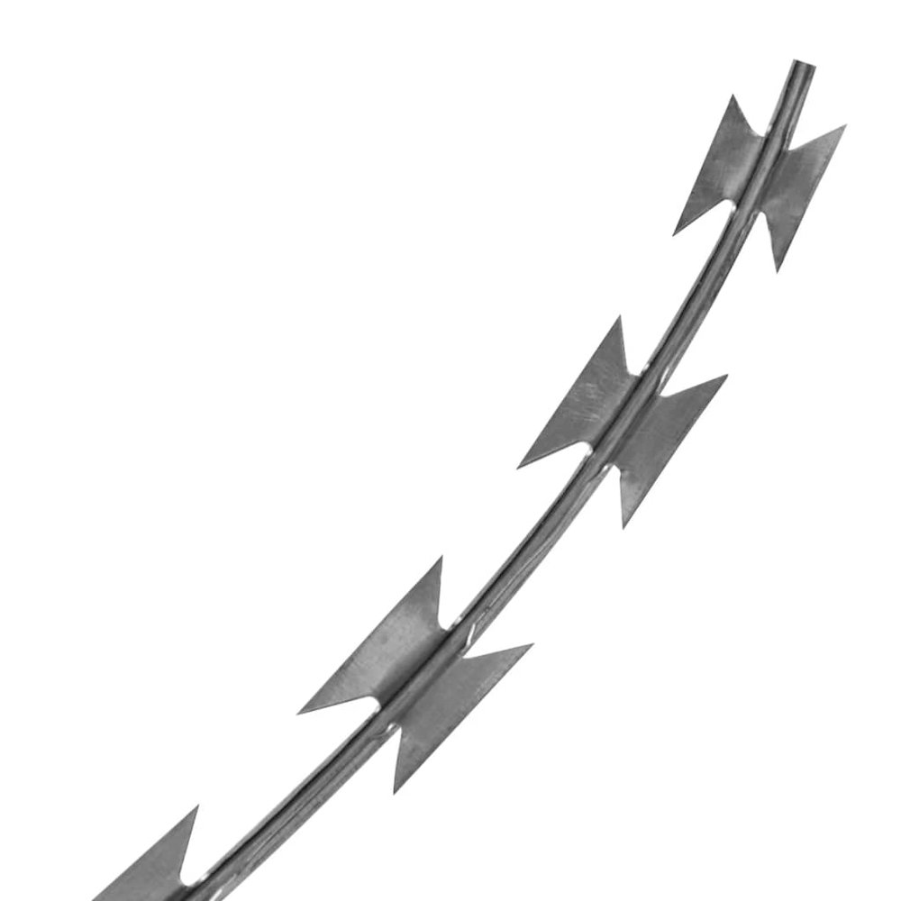 NATO Razor Wire Helical Wire Roll Galvanized Steel 197', 141076. Picture 3