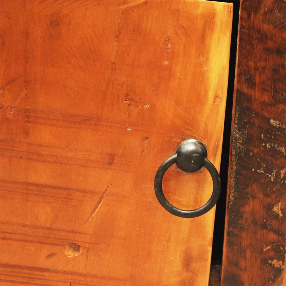 TV Stand Multicolor Reclaimed solid wood Medium TV Stand. Picture 10