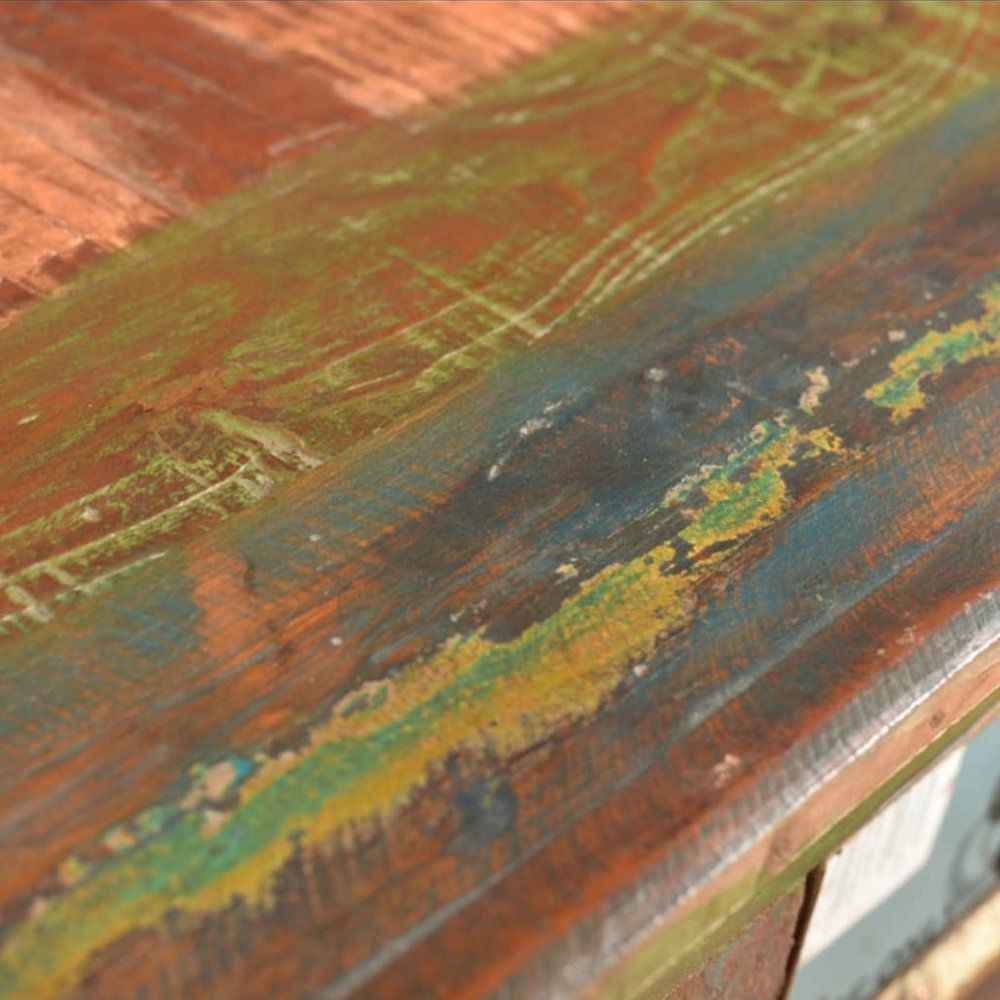 Vintage Cabinet Multicolor Reclaimed solid wood Medium Storage. Picture 7
