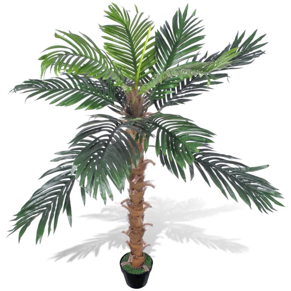 Artificial Plant Green, Brown. Picture 1