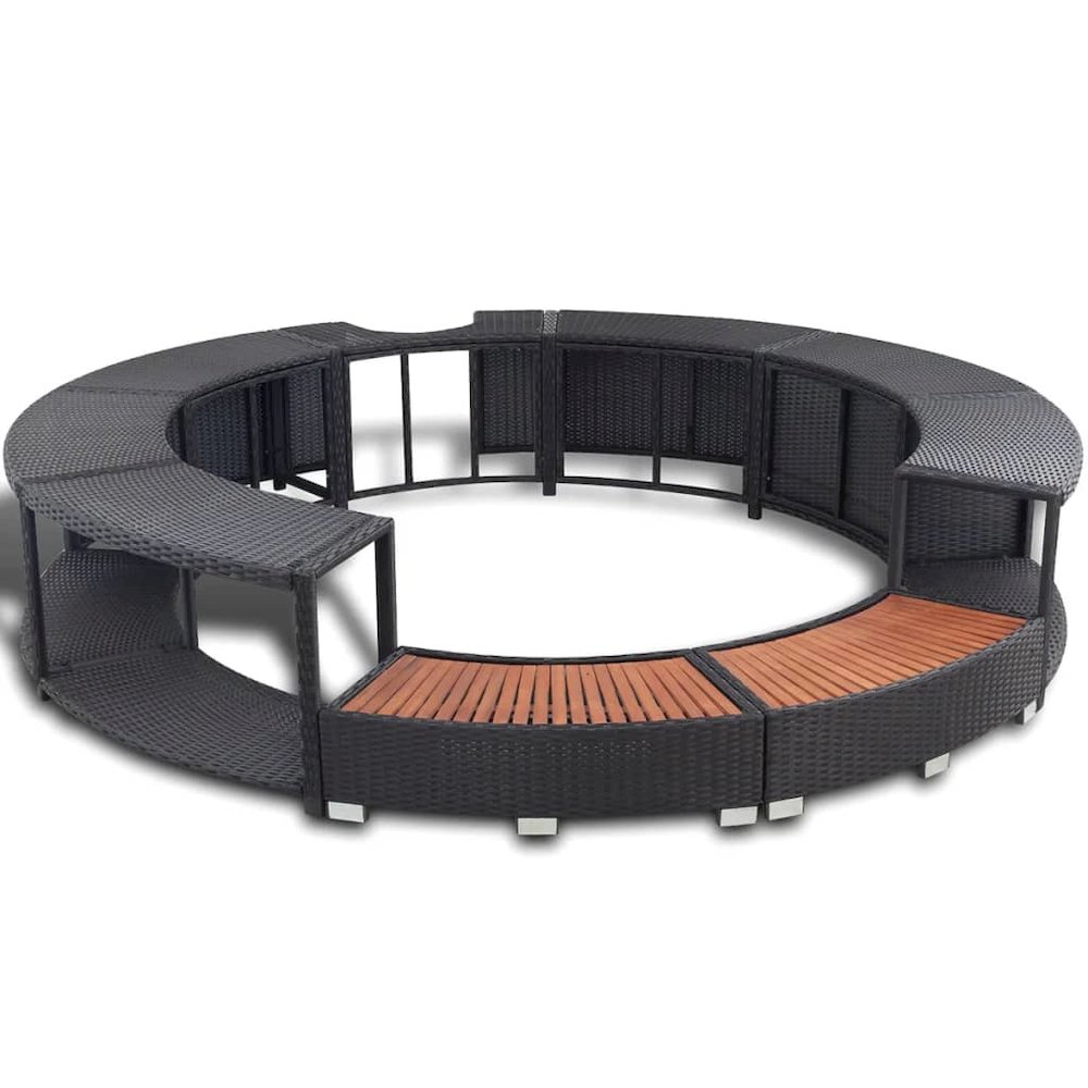 Hot Tub Surround Black. Picture 2