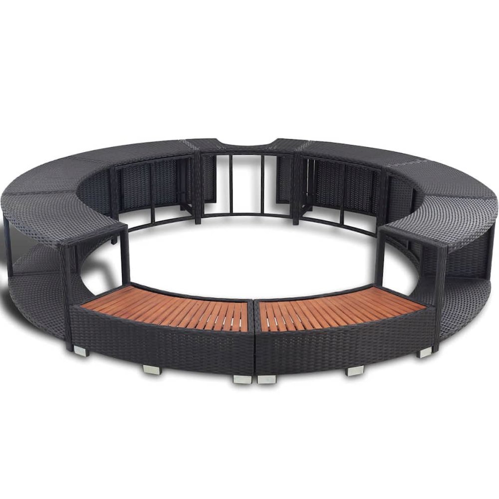 Hot Tub Surround Black. Picture 3