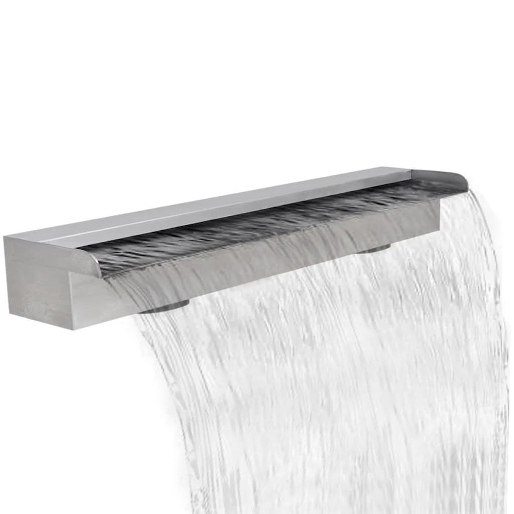 Swimming Pool Fountain Silver SS 304 stainless steel 35.4 in. Picture 1