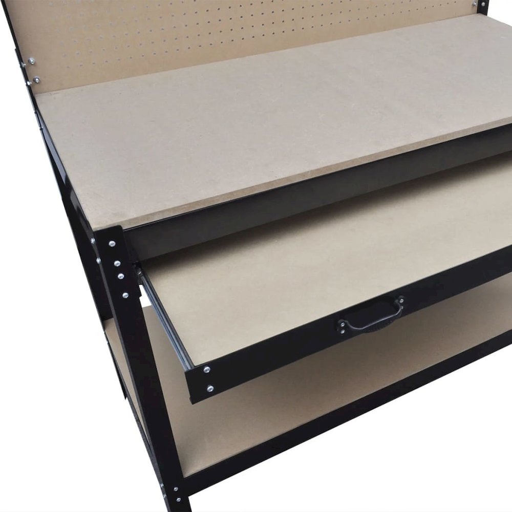 Workbench with Pegboard and Drawer, 141769. Picture 5