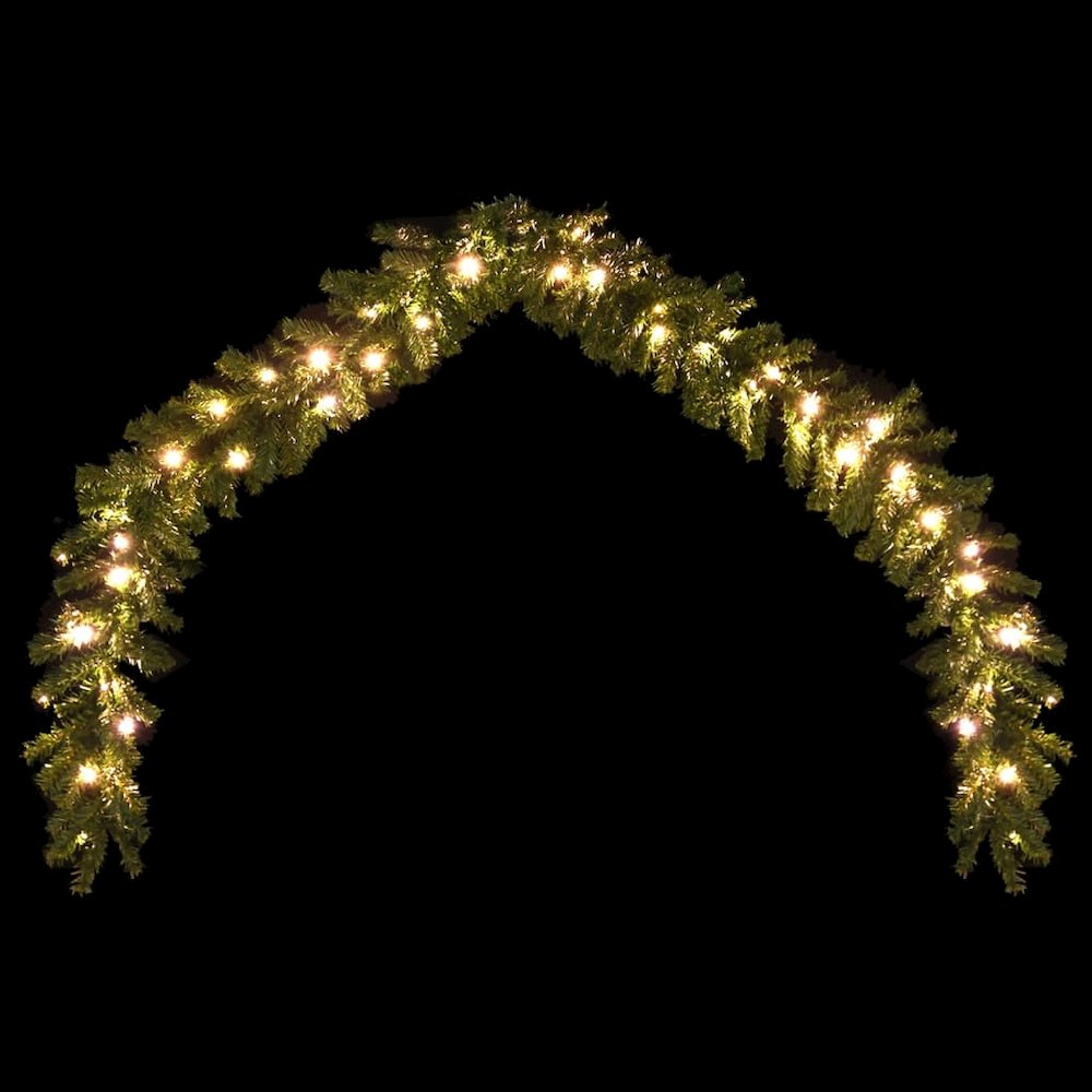 Garland Green Artificial Greenery 20m Decorative Inlays Garland. Picture 3