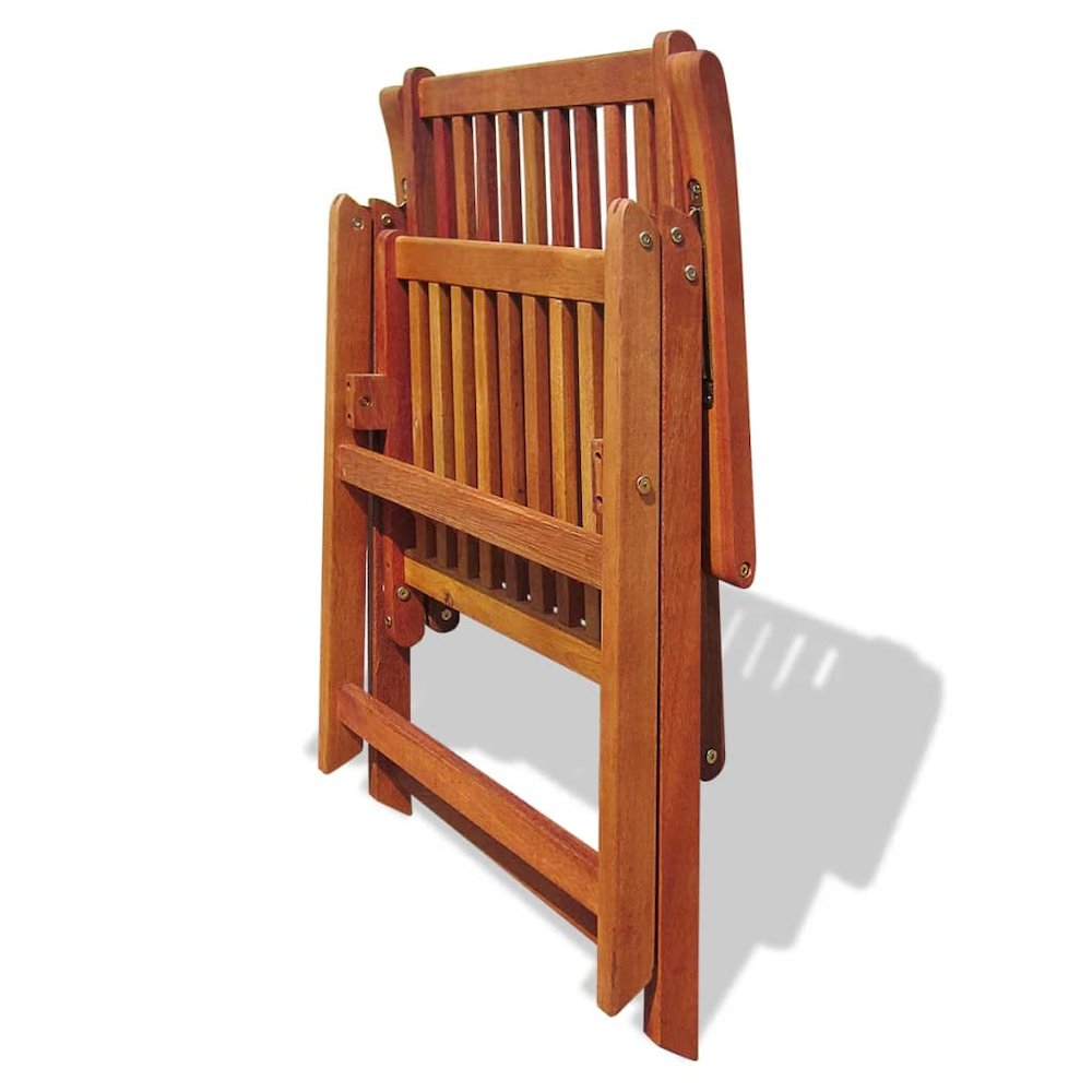 Dining Chair Set of 2 Natural Brown Solid Acacia wood Standard. Picture 8