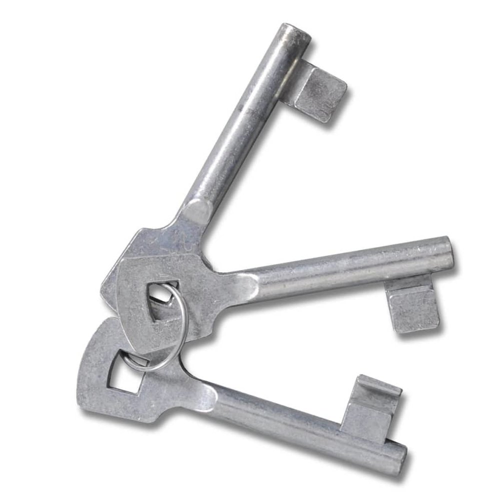 Double Door Fence Gate Powder-Coated Steel. Picture 5