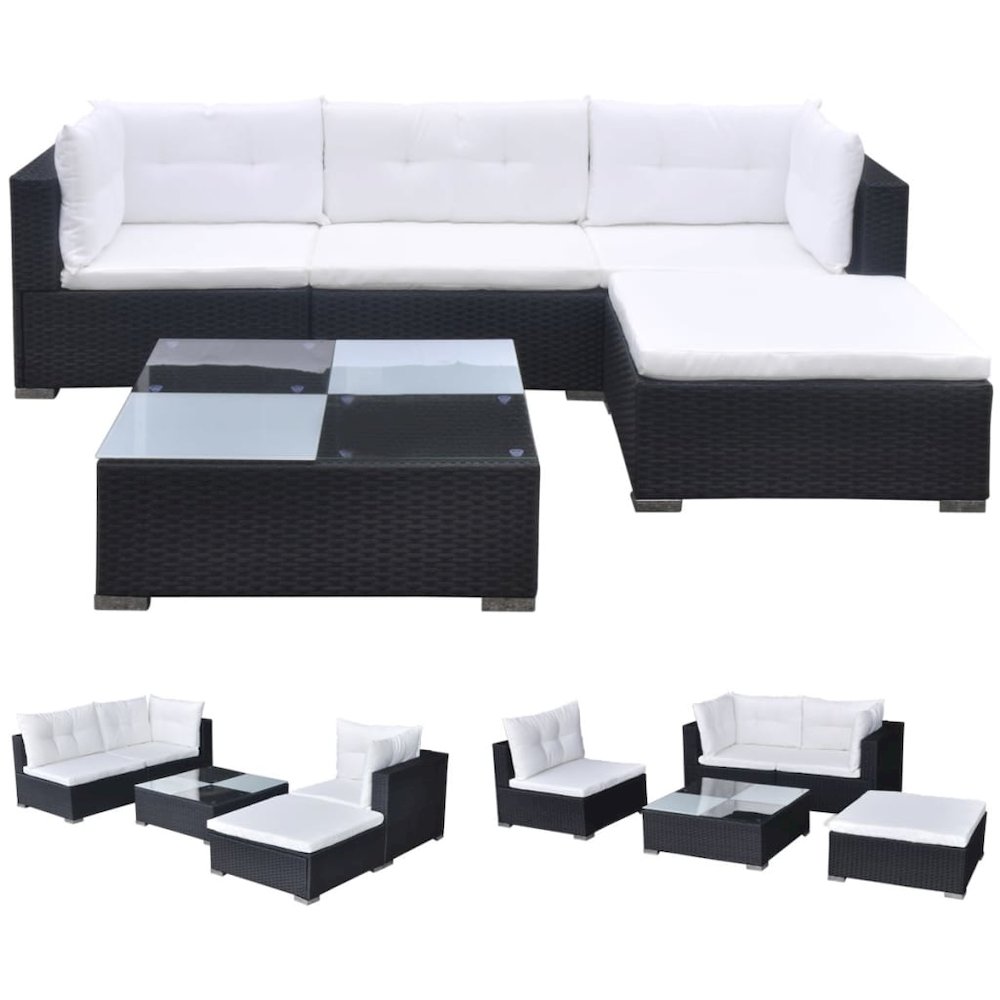 Lounge Set Black. Picture 2