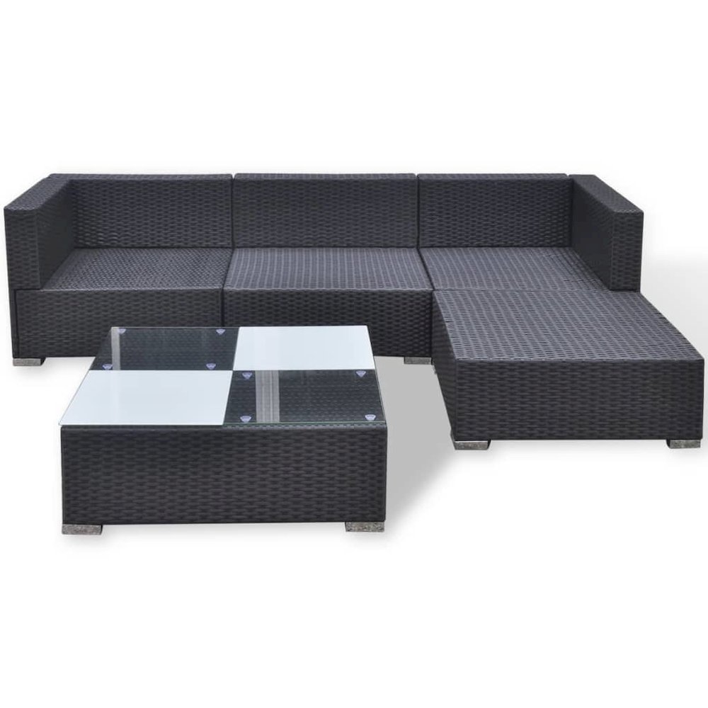 Lounge Set Black. Picture 6