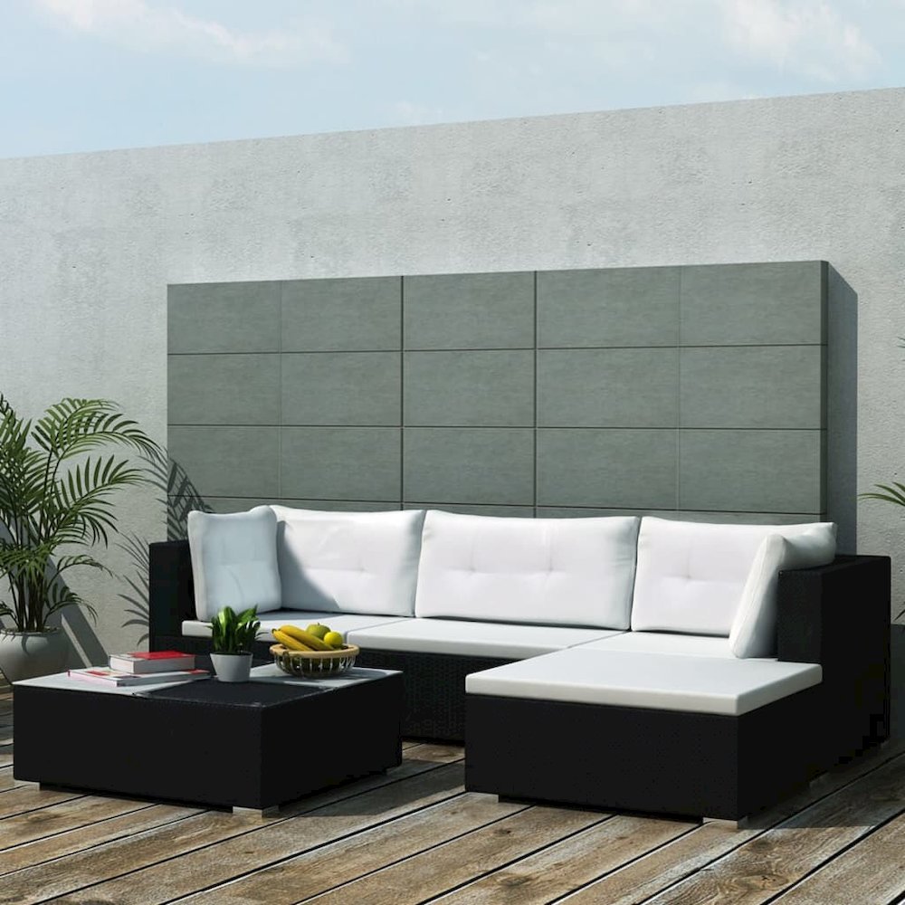 Lounge Set Black. Picture 1