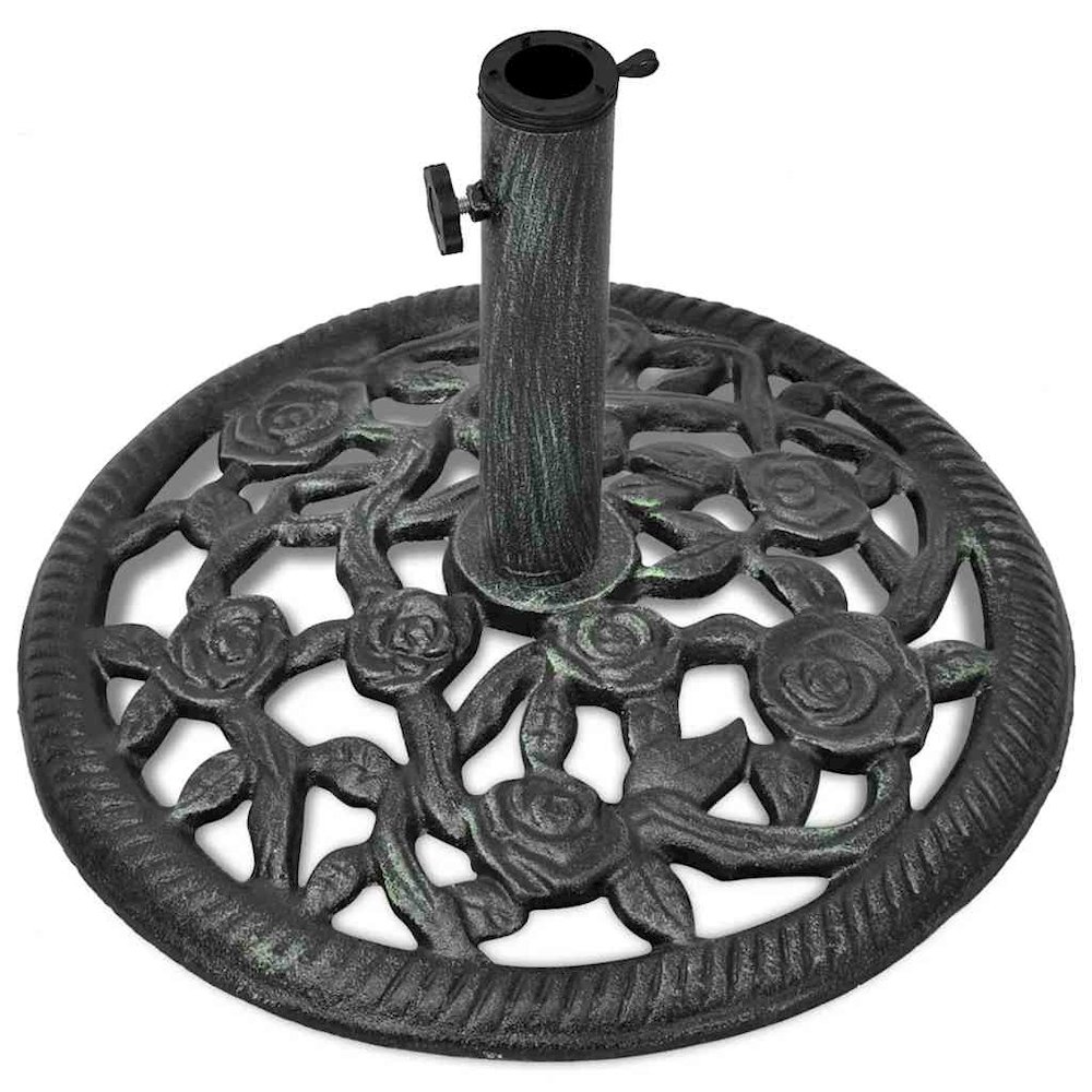 Umbrella Stand Black and green Cast iron Standard. Picture 5