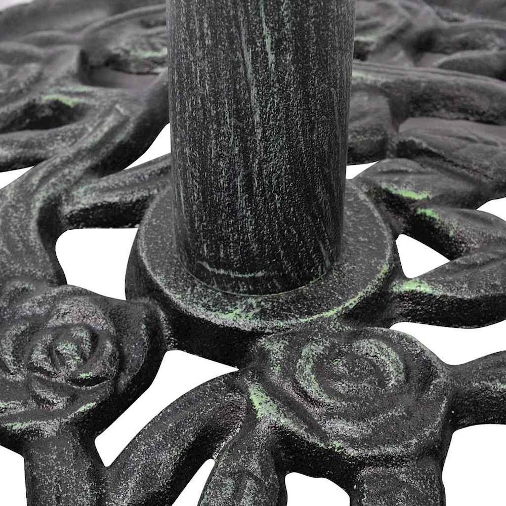 Umbrella Stand Black and green Cast iron Standard. Picture 7