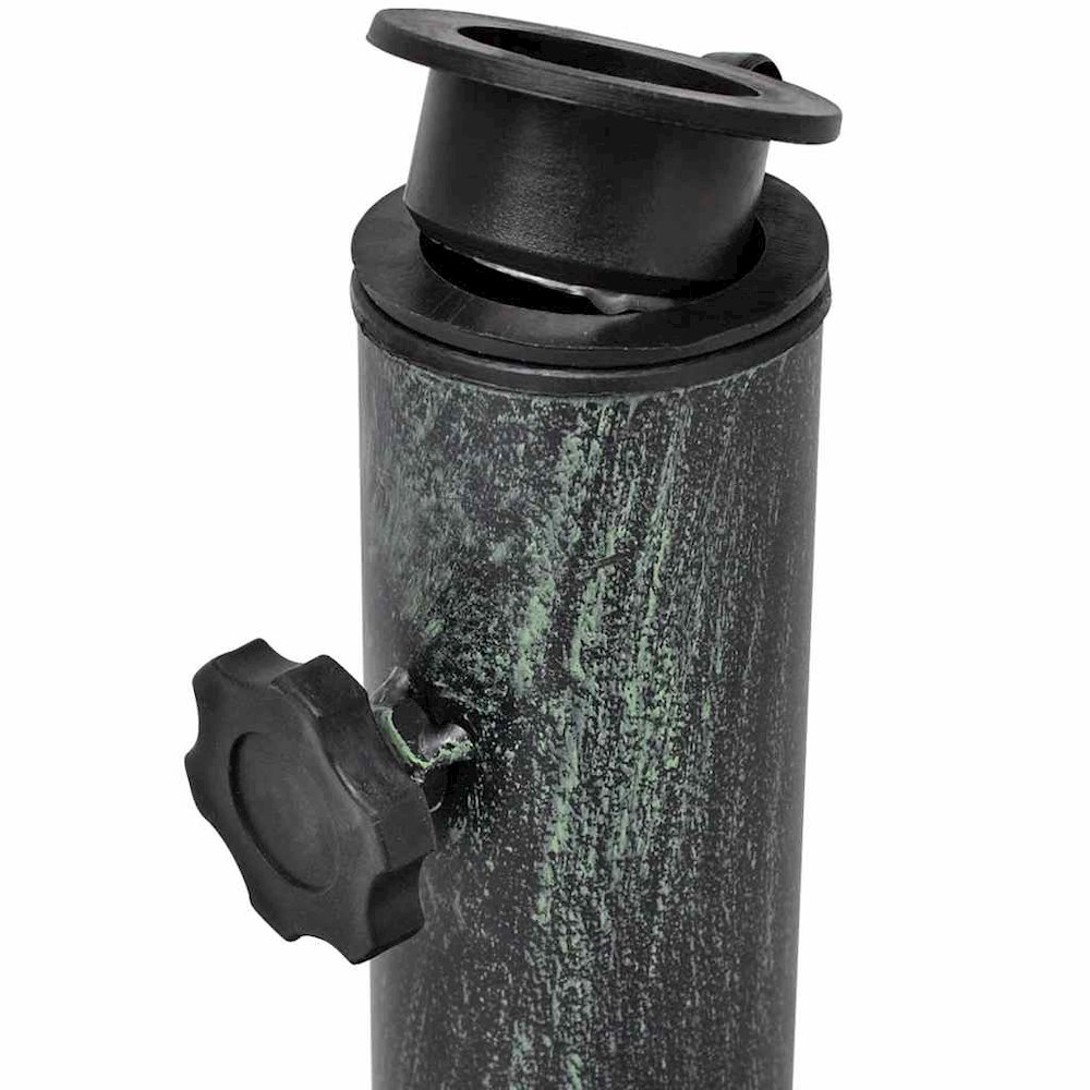 Umbrella Stand Black and green Cast iron Standard. Picture 8