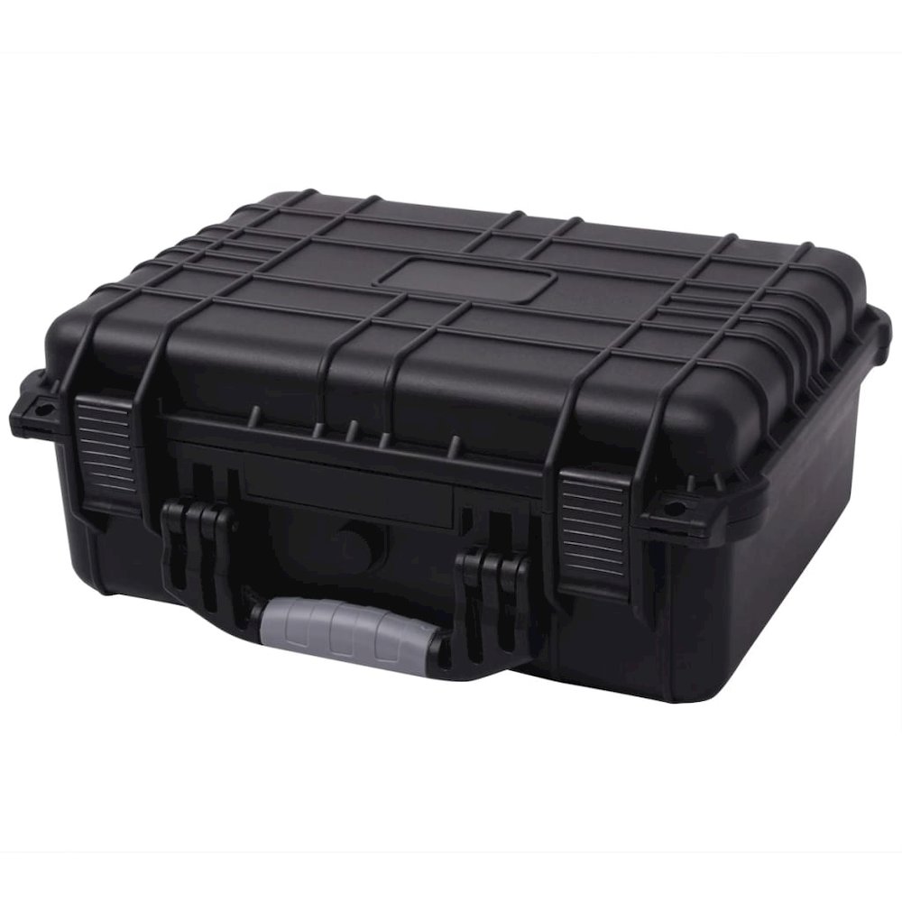 vidaXL Protective Equipment Case 16"x13"x6.9" Black, 142167. Picture 1