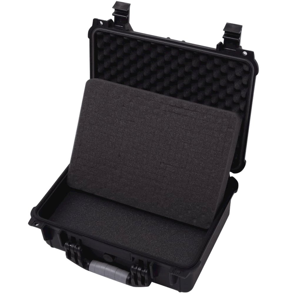 vidaXL Protective Equipment Case 16"x13"x6.9" Black, 142167. Picture 4