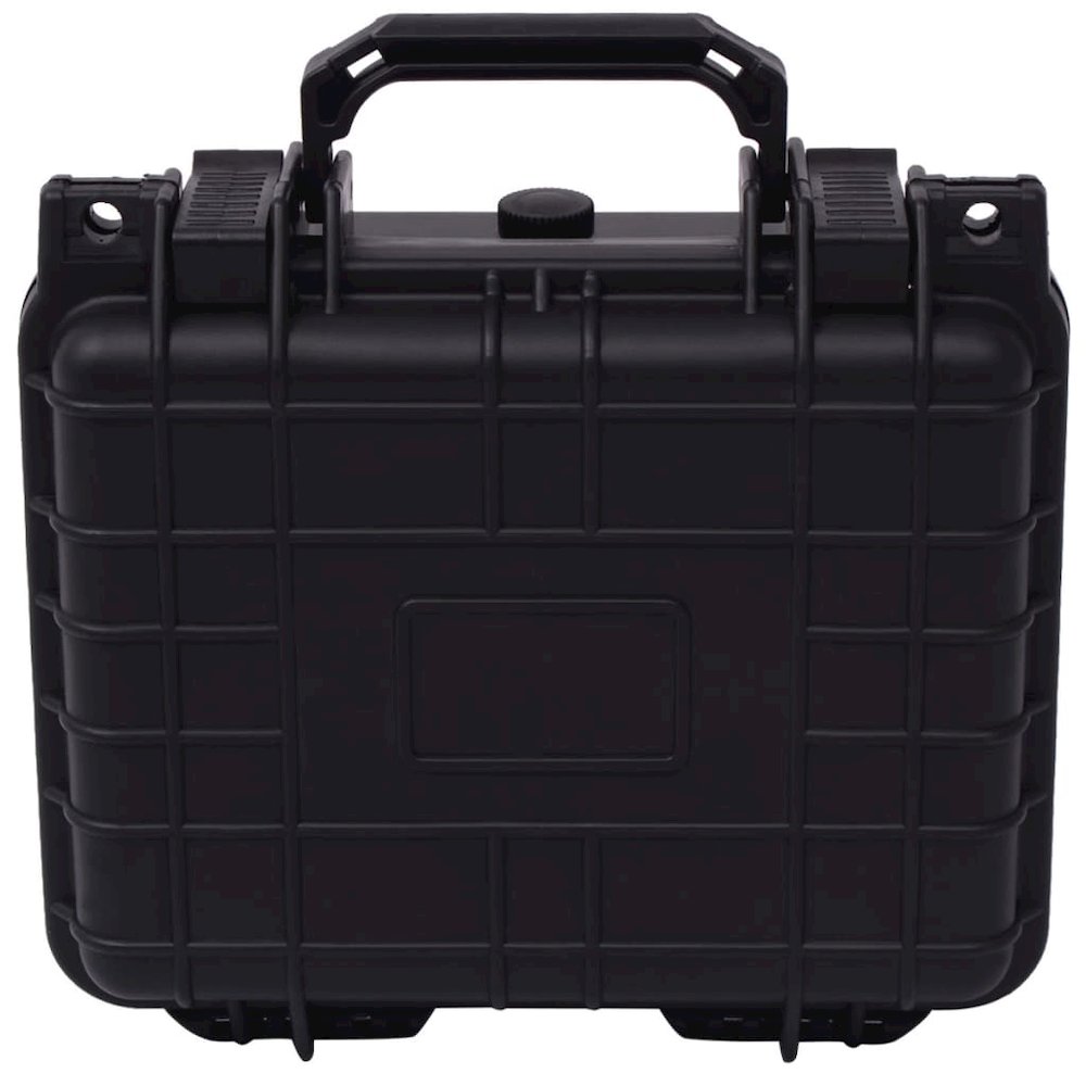 vidaXL Protective Equipment Case 10.6"x9.7"x4.9" Black, 142169. Picture 2