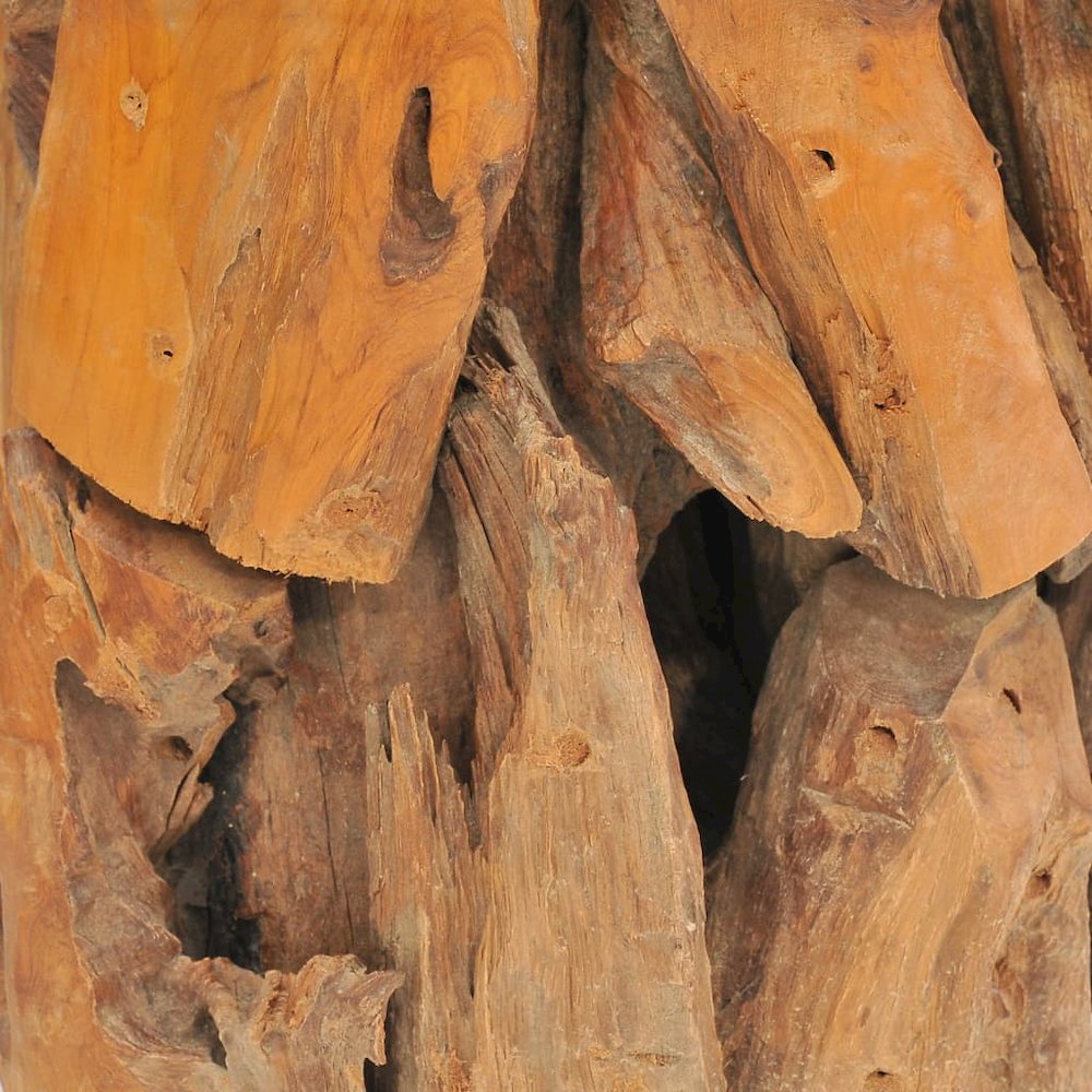 Coffee Table Brown Solid teak driftwood Medium Coffee Table. Picture 6