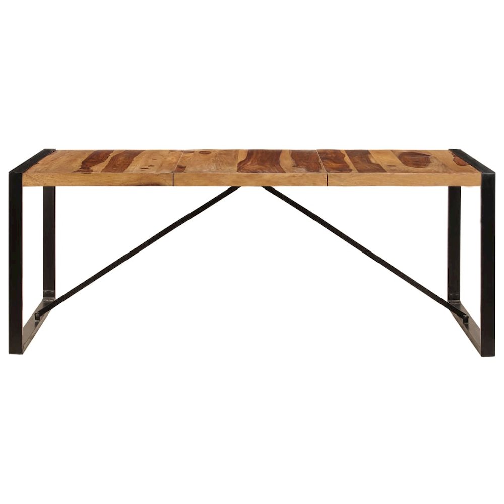 Dining Table Natural Sheesham wood. Picture 2