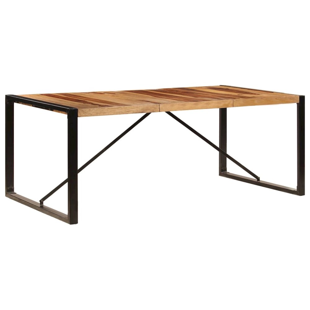 Dining Table Natural Sheesham wood. Picture 3
