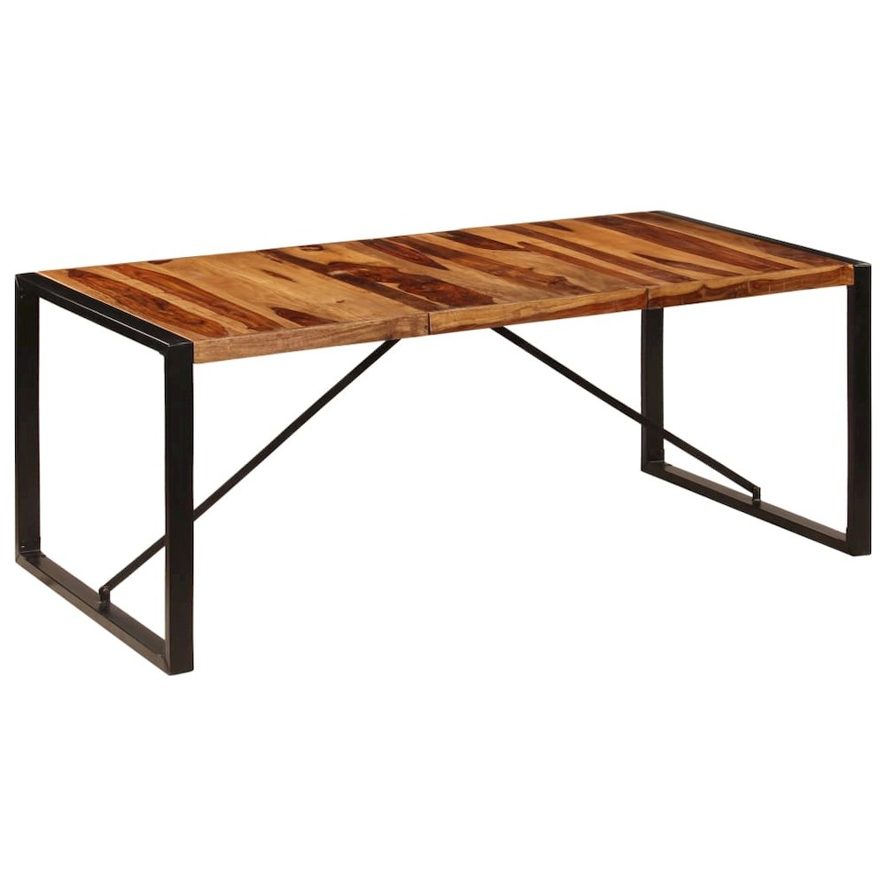 Dining Table Natural Sheesham wood. Picture 8