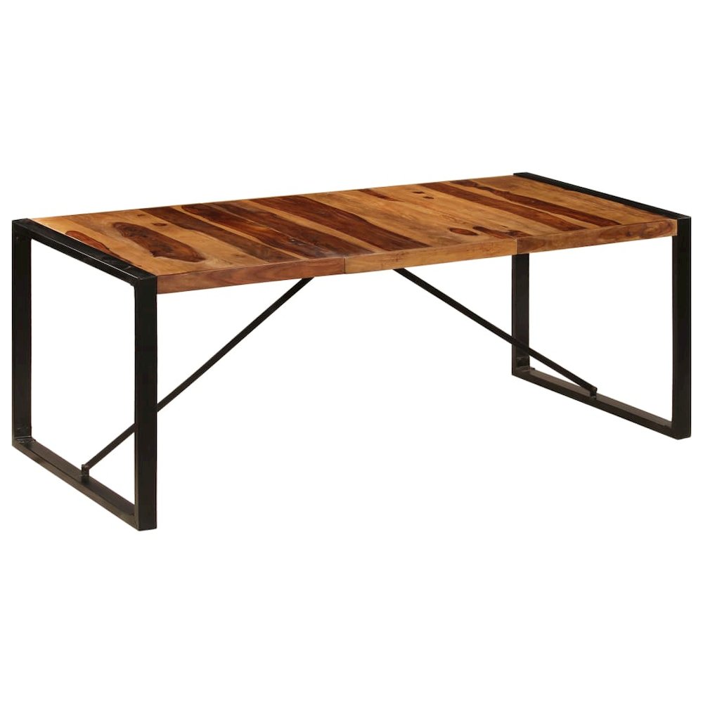 Dining Table Natural Sheesham wood. Picture 9