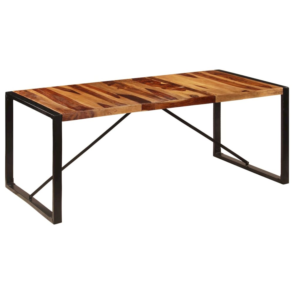 Dining Table Natural Sheesham wood. Picture 10