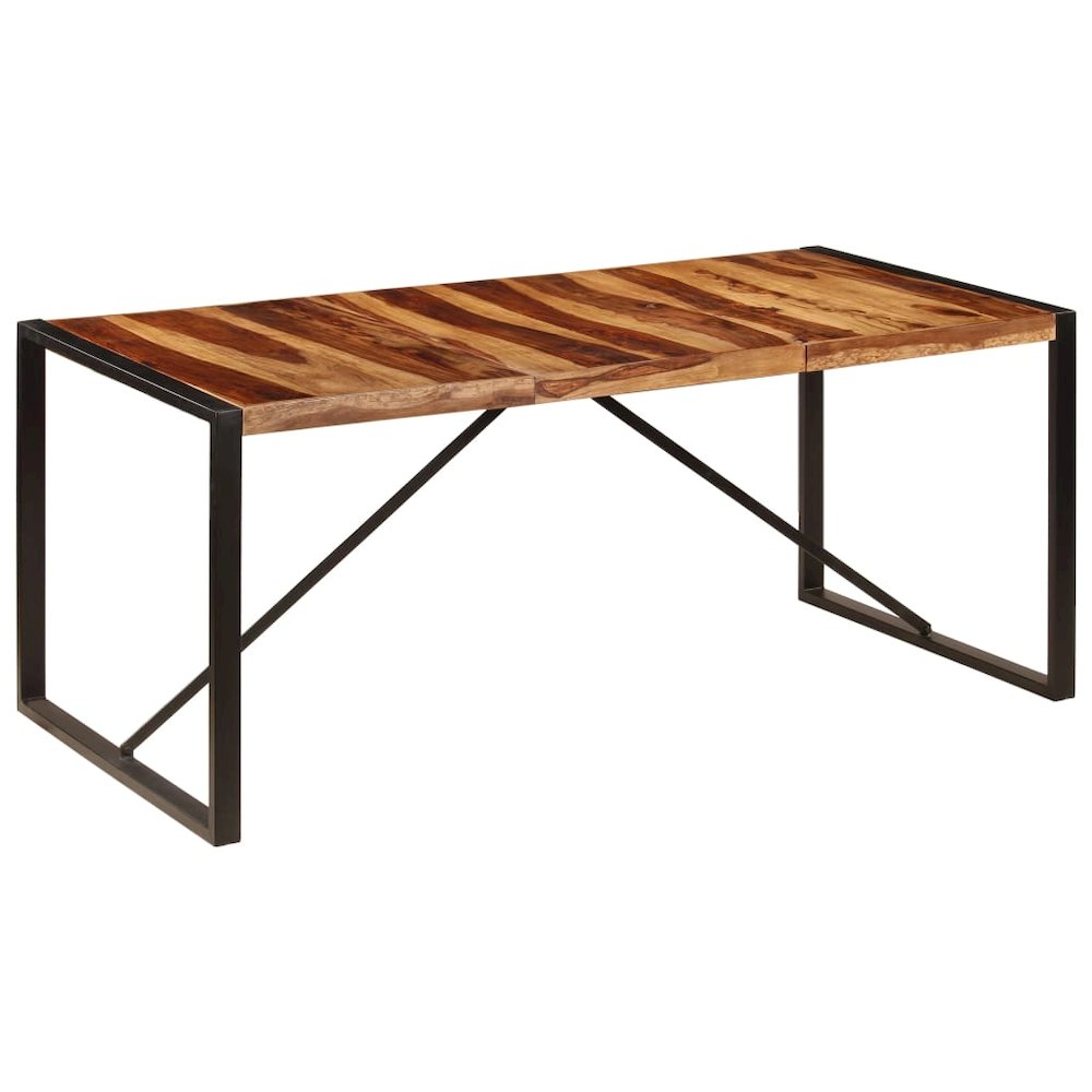 Dining Table Brown and black. Picture 1