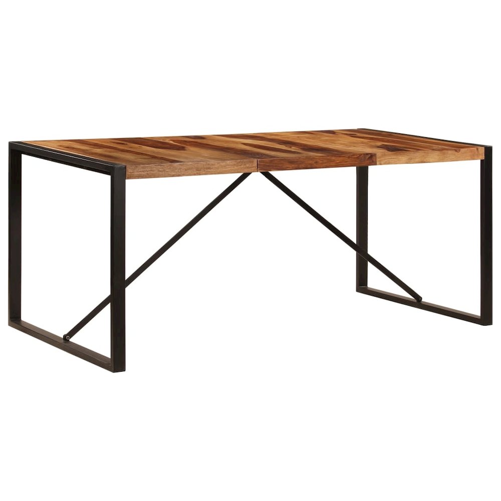 Dining Table Brown and black. Picture 11