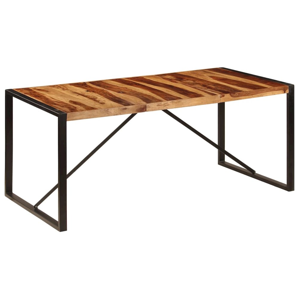 Dining Table Brown and black. Picture 9