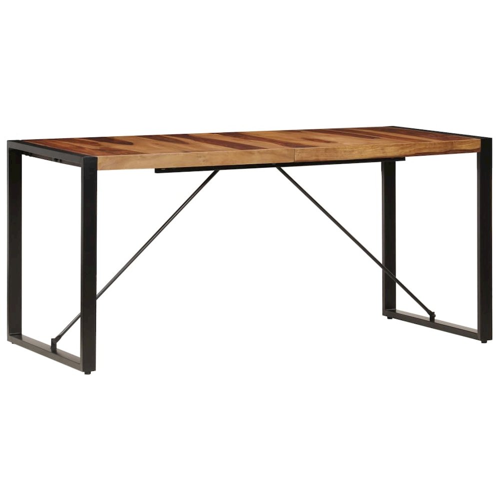 Dining Table Brown and black. Picture 2
