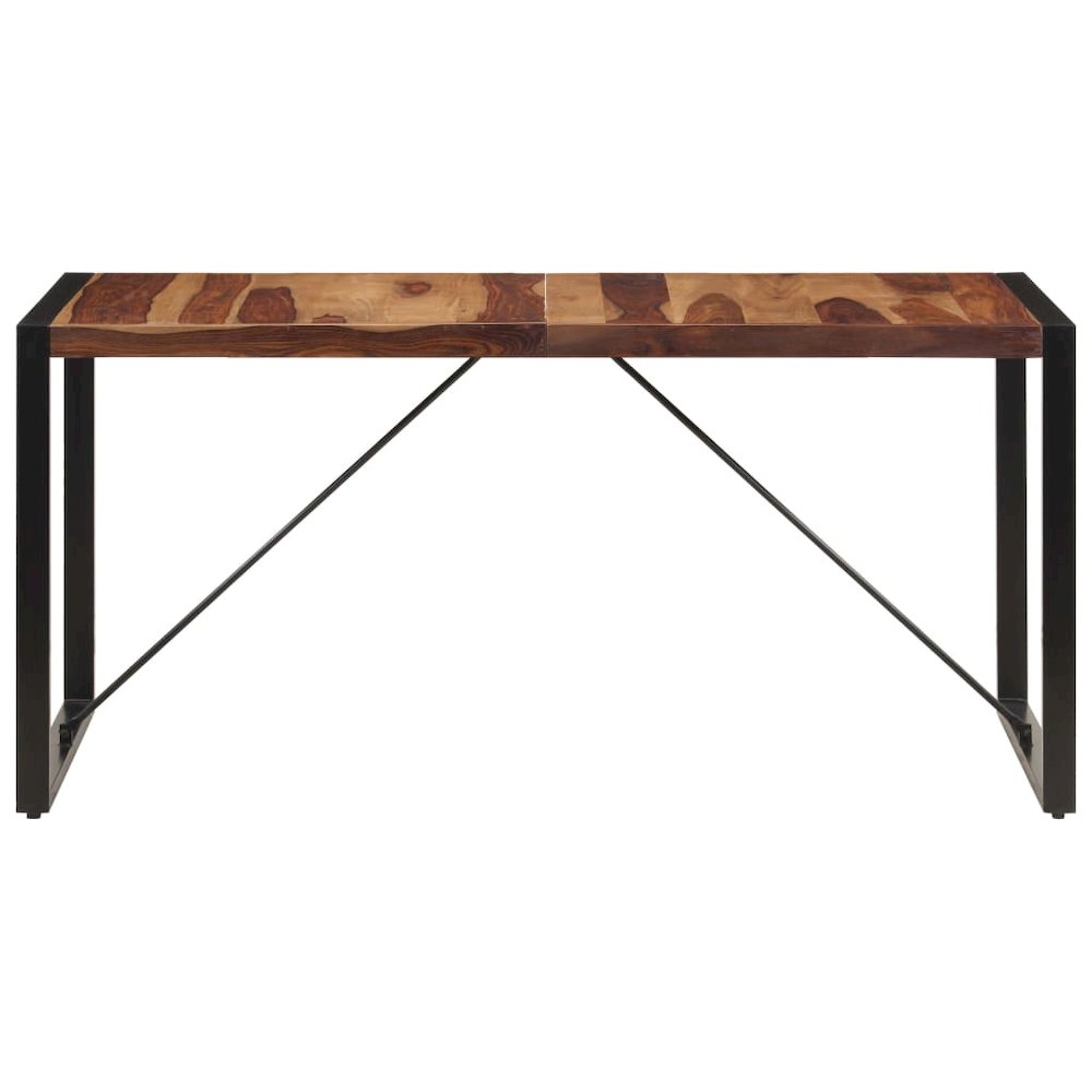 Dining Table Brown and black. Picture 3
