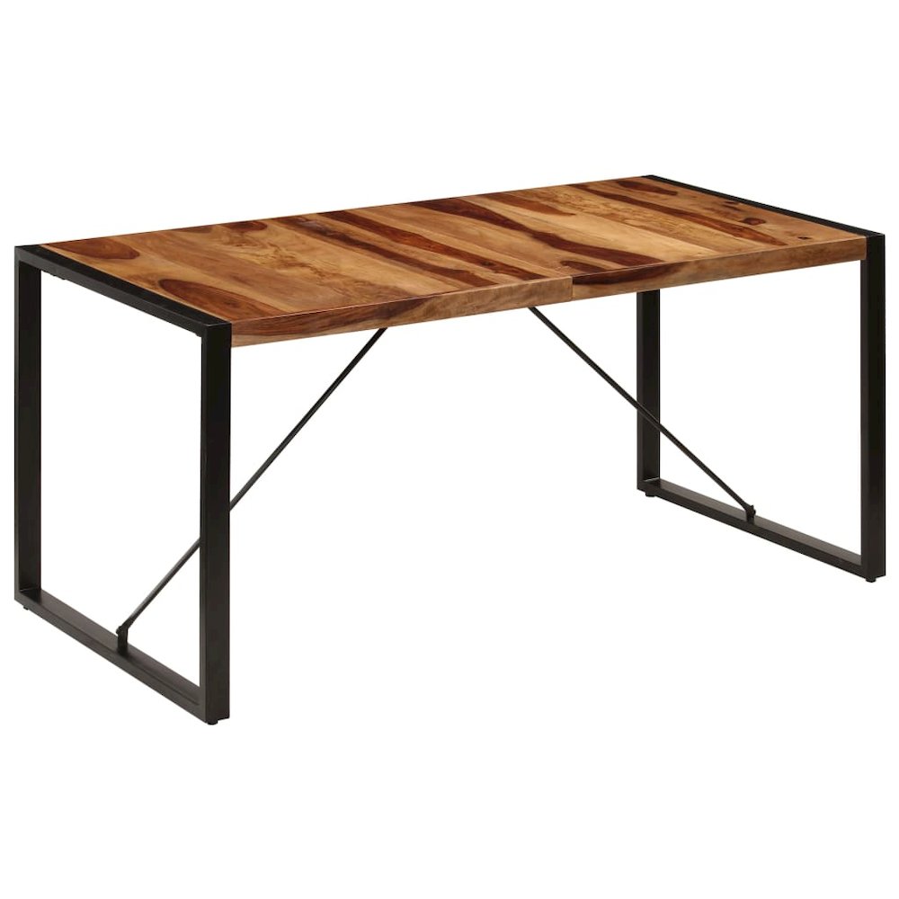 Dining Table Brown and black. Picture 9