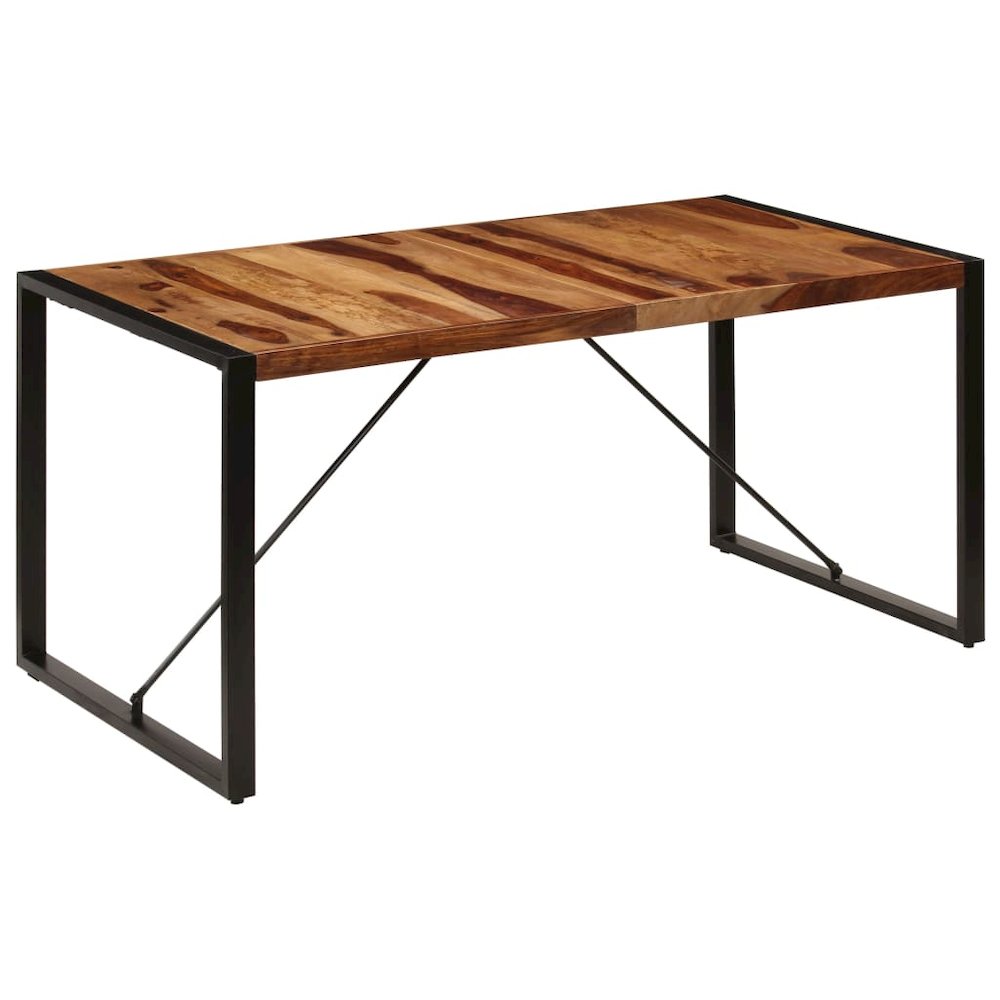 Dining Table Brown and black. Picture 10