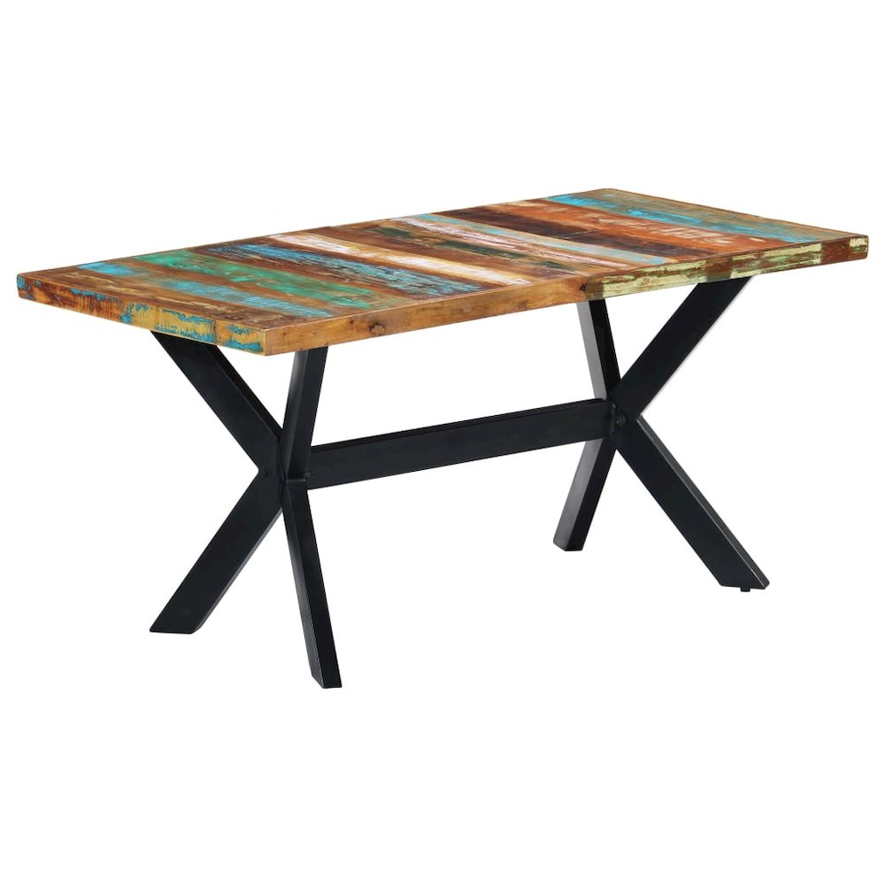 Dining Table Multicolour, Black. Picture 8