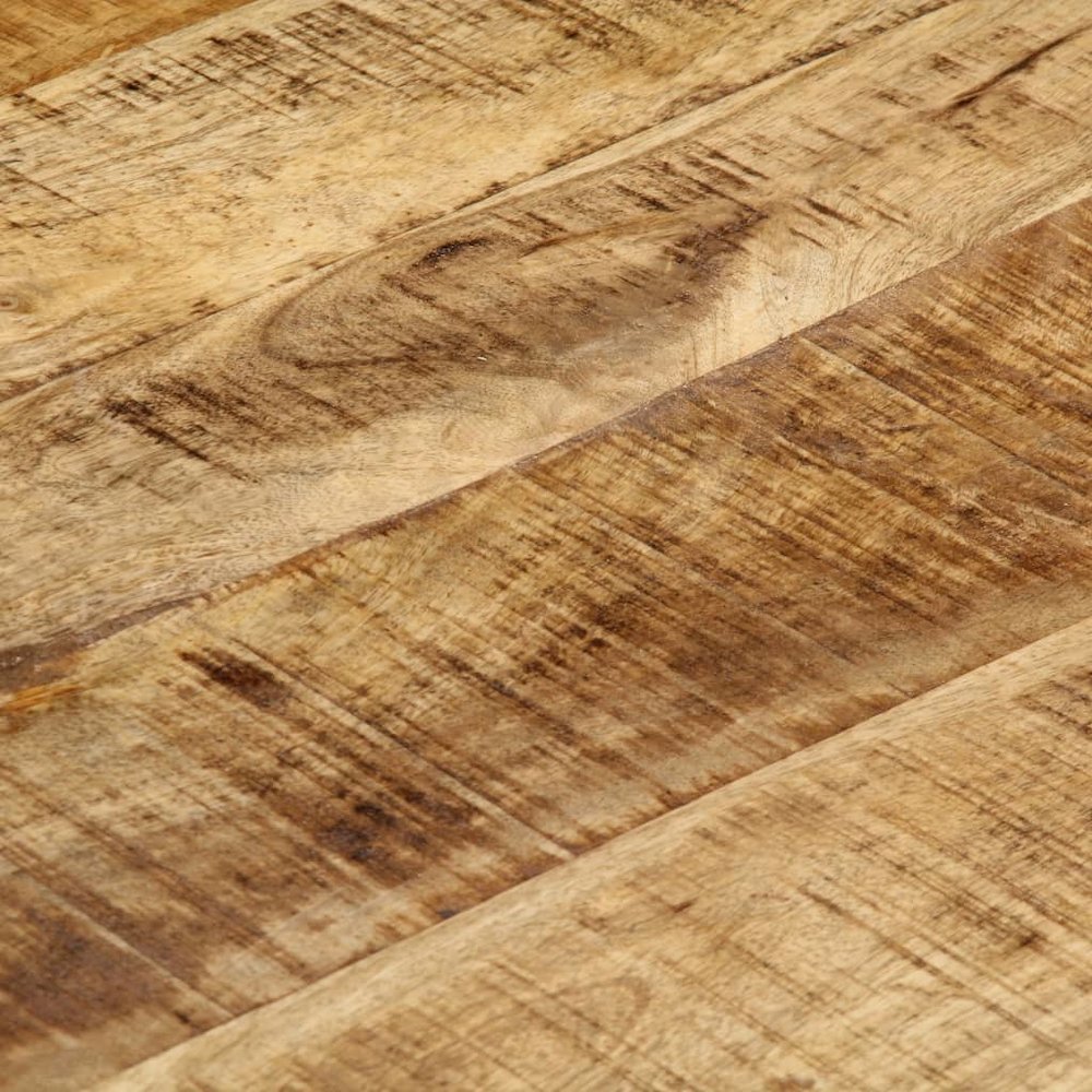 Coffee Table Natural Mango Wood Solid Mango Wood Compact. Picture 9