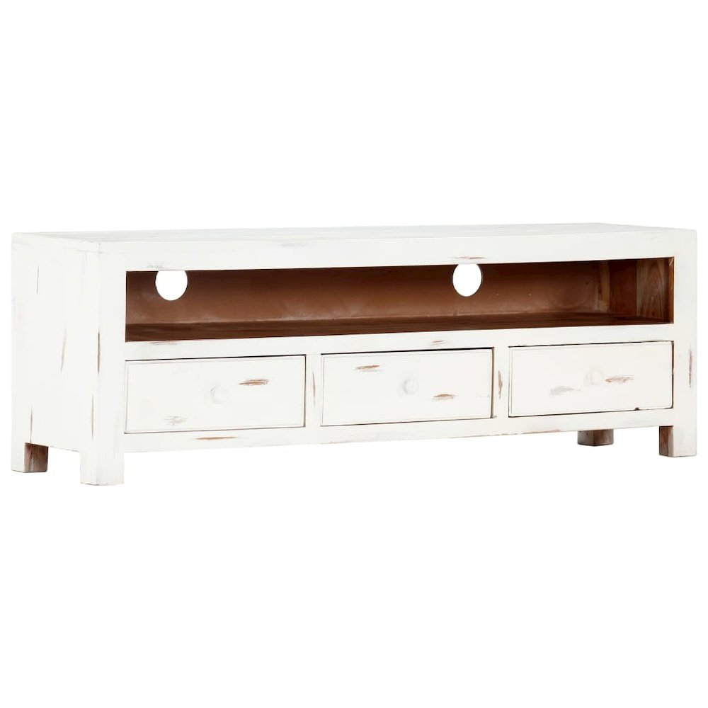 TV Cabinet White. Picture 1