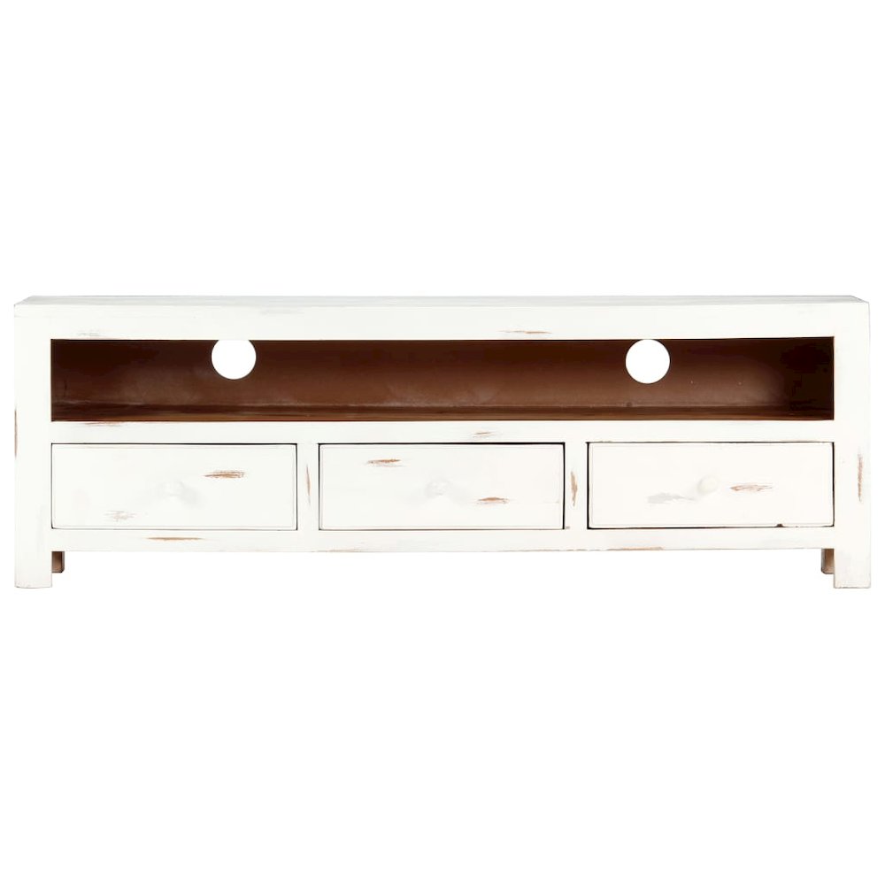 TV Cabinet White. Picture 2