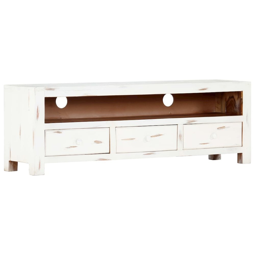 TV Cabinet White. Picture 12